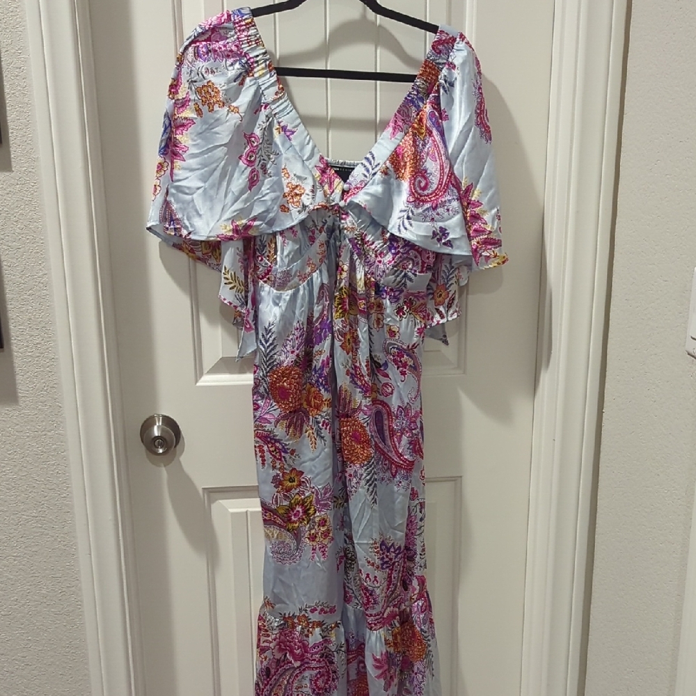 ASOS Floral Maxi Dress - Multicolor